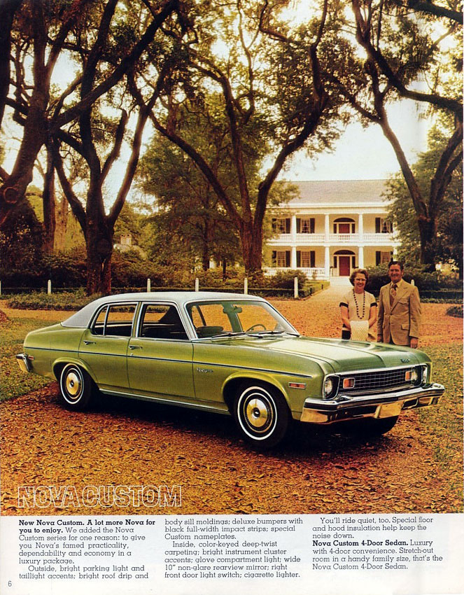 1973 Chevrolet Nova Brochure Page 2